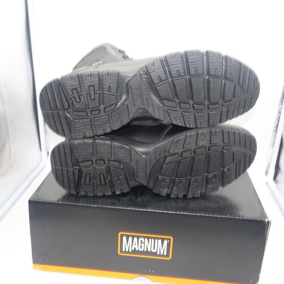 NEW Magnum Men's 14 Lynx 8" Side-Zip Waterproof Tactical Duty Boots Black - Picture 8 of 11